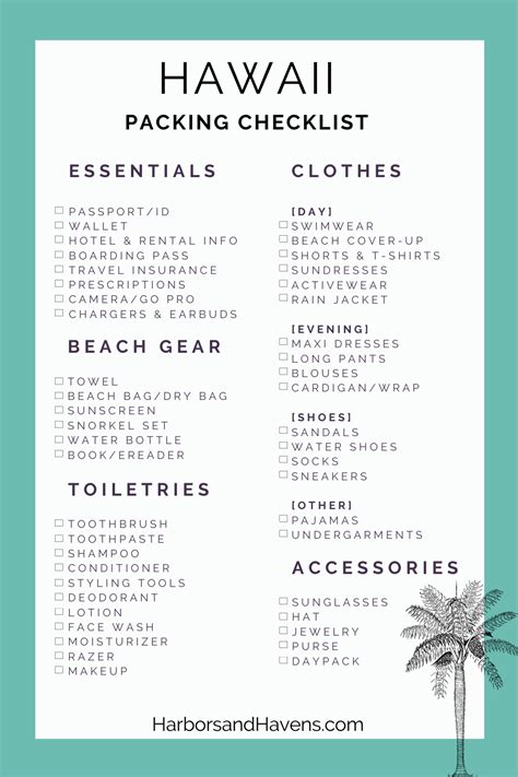 The Best Hawaii Packing List And What To Wear In Hawaii This Year Artofit