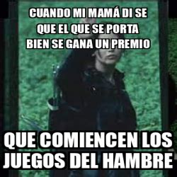 Meme Personalizado cuando mi mamá di se que el que se porta bien se