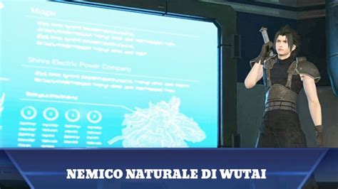 TROFEO NEMICO NATURALE DI WUTAI FINAL FANTASY VII FFVII CRISIS CORE