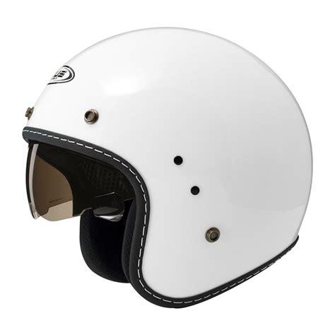 Jual Helm Zeus ZS 380FA Solid Gloss White Touwani