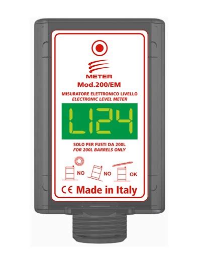 Misuratore Elettronico Per Fusti Da 200litri Maestri Srl Officine Meccaniche