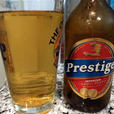 Prestige Lager Brasserie Nationale dHaÏti BRANA Photos Untappd