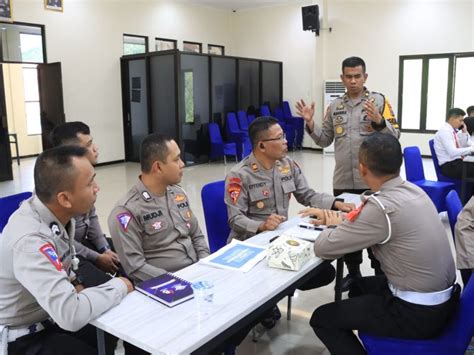 Kesiapan Pengamanan Pemilu Polres Malang Gelar Latihan Olah