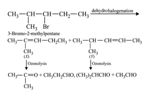 An Alkyl Halide With Molecular Formula C6H13Br On Dehydrohalogenation