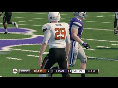 NCAA Football 2022-23 Week 9 - Oklahoma State Cowboys vs Kansas State ...