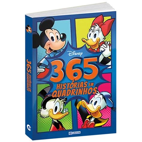 Livro 365 Historias Em Quadrinhos Disney Culturama Infantil Mickey