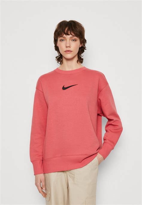 Nike Sportswear W Nsw Phnx Flc Os Crew Ms Sweatshirt Adobeberry Zalando