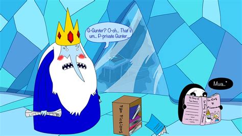 Ice King and Gunter! ;) - Adventure Time with Ice King and Gunter! Fan Art (35943019) - Fanpop