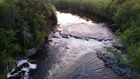 Saco River Steep Falls Maine Mavic Air Youtube