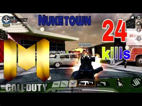 Call Of Duty Nuke Town Gamplay Insane 24 Kills Without Scope ThE