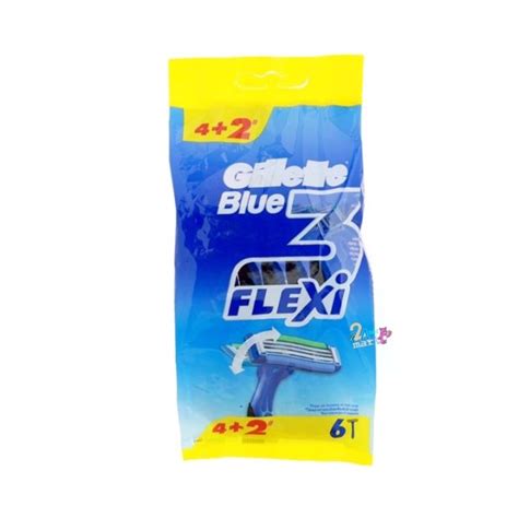 gillette blue  flexi razors