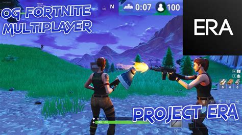 How To Use The Project Era Fmp Client For Og Fortnite Multiplayer