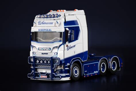 IMC MODELS 32 0187 SCANIA S SERIES HIGH ROOF 6X4 WALRAVENS IMC MO