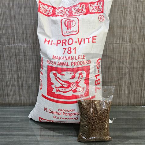 Jual PELLET HI PRO VITE 781 2 MM MAKANAN LELE NILA PAKAN PELET APUNG