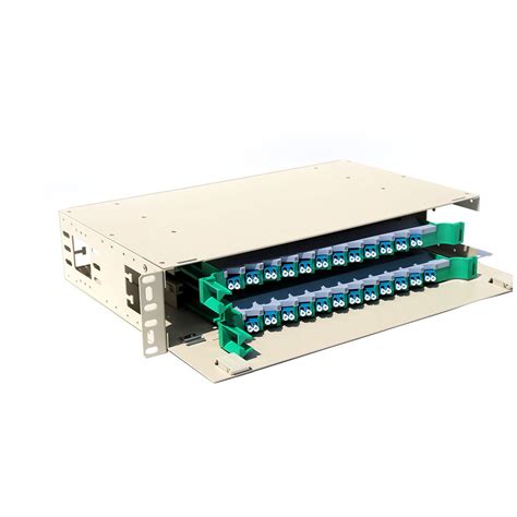 Caja de Terminación ODF FTTH Kolorapus 2u Panel de Distribución de