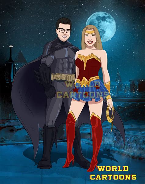 Superhero Portrait From Your Photo Custom Superhero Portrait Etsy