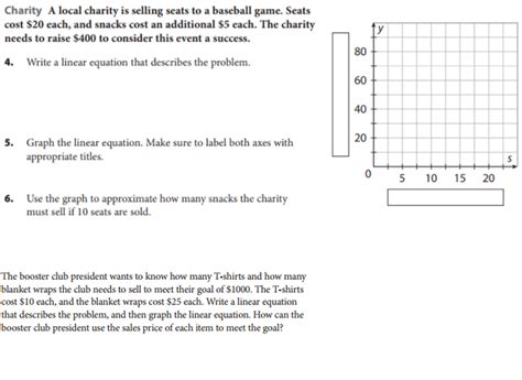 Unit 6 Standard Form Word Problems