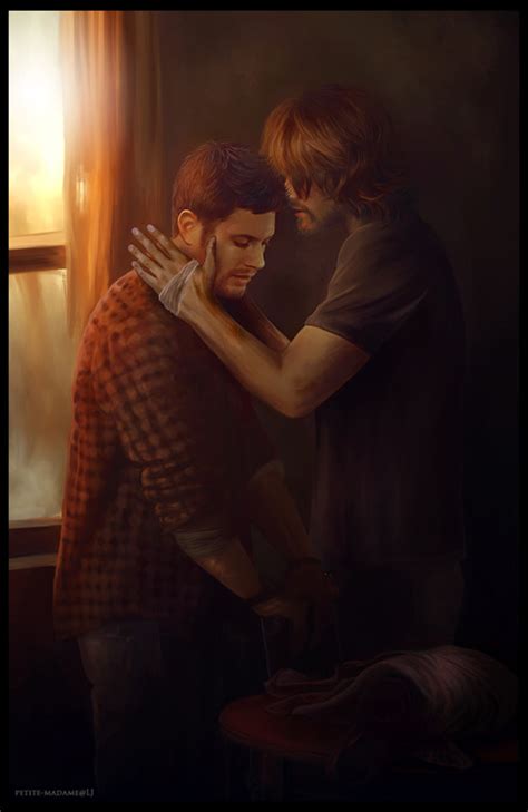 Pin By Devi Lewis On Spn Stuff Unknown 3 Letting Go Of Him Supernatural Fan Art Supernatural Art