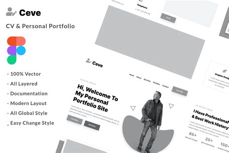 25+ Best Figma Portfolio Templates (Make a Portfolio Website in Figma) - Theme Junkie