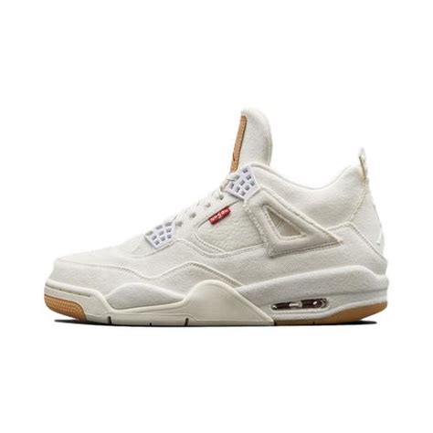 Nike x Levis Air Jordan 4 - White - 30 JUN 2018 - The Drop Date