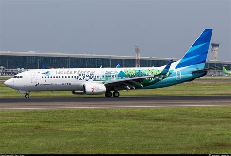 PK GFX Garuda Indonesia Boeing 737 8U3 WL Photo By Gerrit Griem ID