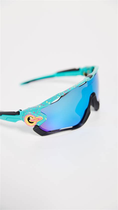 Oakley Jawbreaker Splatter Sunglasses In Blue For Men Lyst