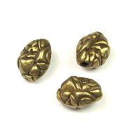 Antique Bronze Toned Nugget Beads Mm Approx Pcs My Beads