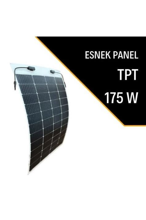 175W 10BB TPT ESNEK MONOKRİSTAL GÜNEŞ PANELİ