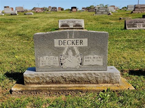 Virginia Evelyn Kemper Decker M Morial Find A Grave