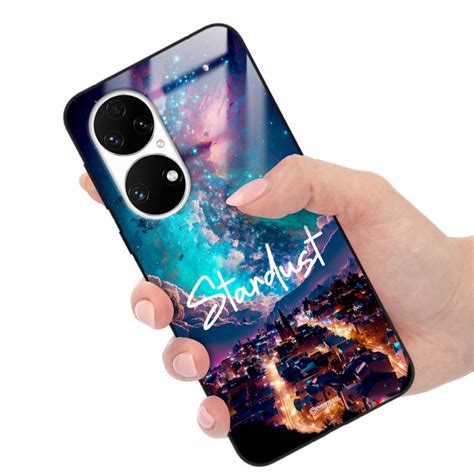 Etui GLASS Do HUAWEI P50 Szklane IMAGINE Bajkowe Krajobrazy Urocze