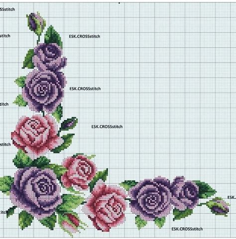 Pin By Reyhan Cinemre On Desenler Cross Stitch Flowers Cross Stitch