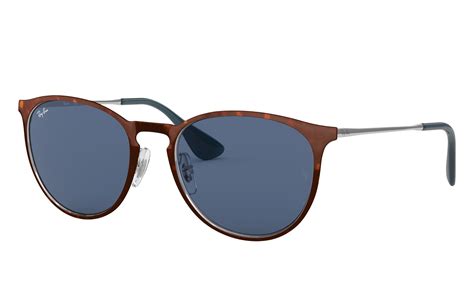 Tortoise Sunglasses In Blue And Erika Metal Rb3539 Ray Ban®