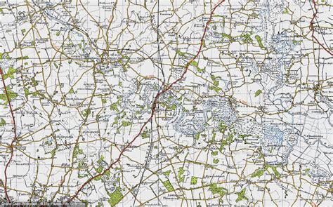 Historic Ordnance Survey Map of Wroxham, 1945