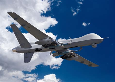 Wallpaper General Atomics MQ 9 Reaper US Air Force AGM 114 Hellfire