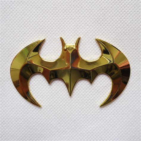 D Car Sticker Alloy Metal Batman Design Car Emblem Badge Decal Logo