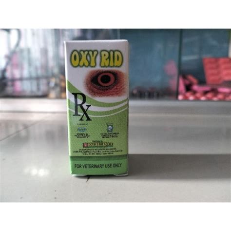 Oxy Rid Eye Dewormer 5ml For GameFowl Shopee Philippines