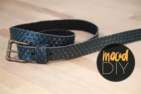 Leather Belt DIY