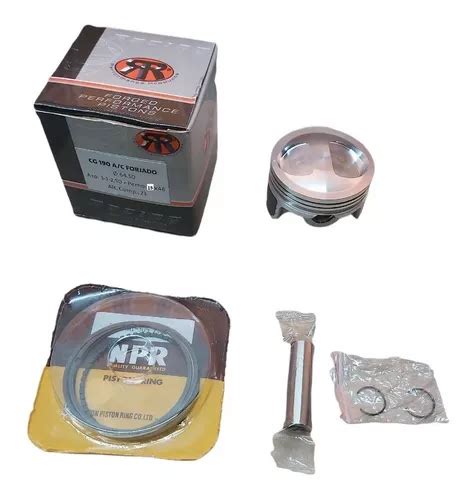 Kit Piston 190cc Forjado Alta Compresion Honda Cg 150 Titan Xr 150 L