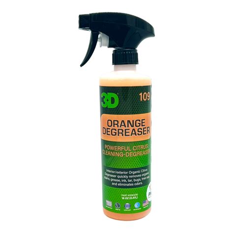 3D Orange Degreaser Listo Para Usar 16oz PPM Detailing