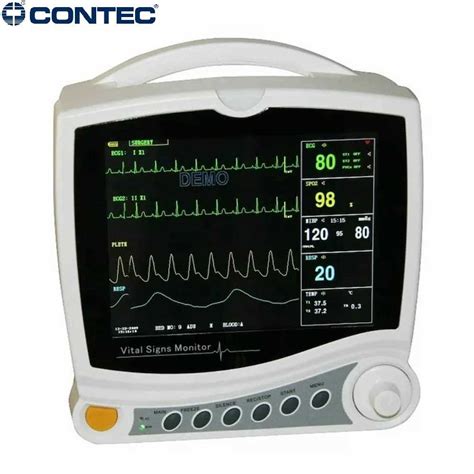 Contec CMS6800 ICU Patient Vital Signs Monitor With ECG NIBP SPO2 RESP