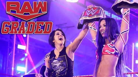 Wwe Raw Graded July Sasha Banks Wins Raw Women S Title Randy