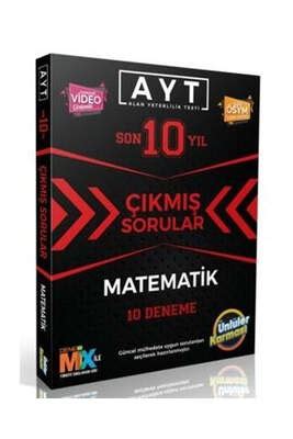 Nl Ler Yay Nlar Ayt Matematik Son Y L Km Sorular Deneme Ayt