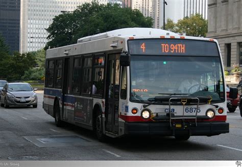 2002 Nova Bus LFS 40102 Chicago Transit Authority CTA Buses And