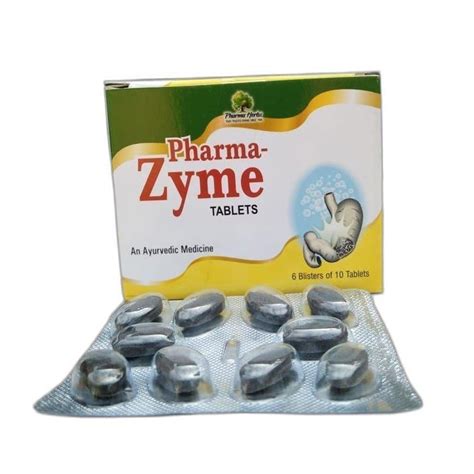 Pharma Zyme Tablet Prescription Treatment Stomach Digestion At