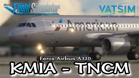 MSFS 2020 Live Real World American Airlines Ops Fenix A320