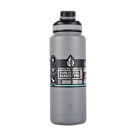 Tal 40 Ounce Ranger Pro Water Bottle Stainless Steel Double Wall Vacuum