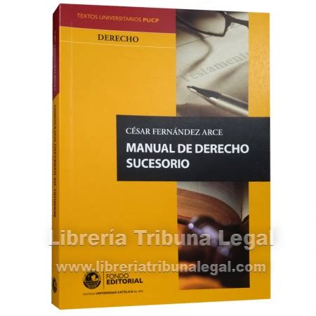 MANUAL DE DERECHO SUCESORIO