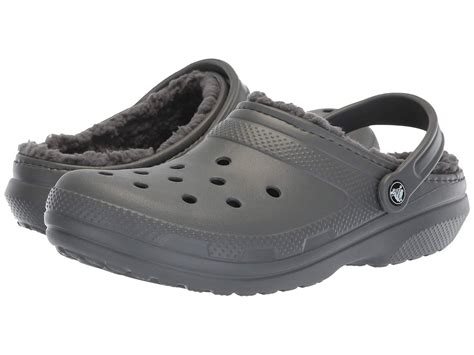 Crocs™ Classic Lined Clog In Slate Grey Smoke Gray Save 9 Lyst