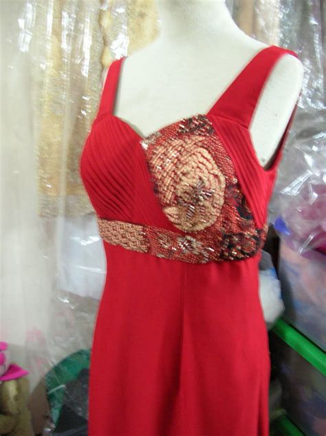 Payet Gaun Pesta Desain Baju Pesta Kebaya Modern Dan Gaun Pengantin Model Dress Pesta