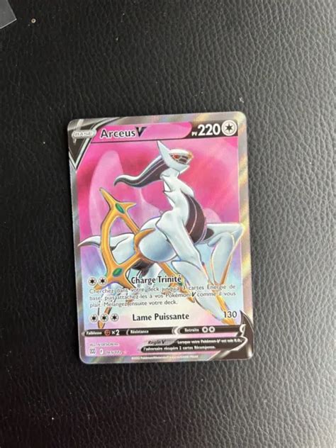 Carte Pok Mon Arceus V Stars Etincelantes Fran Aise Neuf Eur